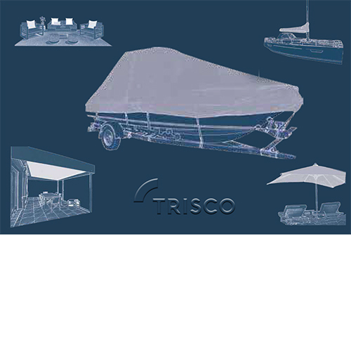 Tripoly 300 gr.; polyester doek PU gecoat